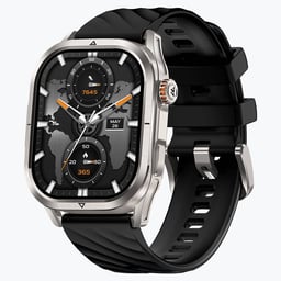 Smartwatch KOSPET Magic P10 1.96" AMOLED IP69K Plateado/Negro
