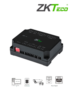 Expansor para Panel de Control de Acceso ZKTeco DM10/Para C2-260/Para Aumentar 1 Puerta por Medio de RS485/Puedes Aumentar y Controlar Hasta 8 Puertas/Cuenta con Comunicacion WIEGAND