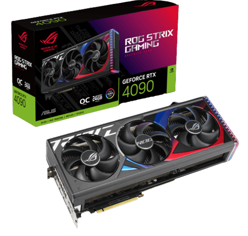 Tarjeta de video Asus ROG-STRIX-RTX4090-O24G-GAMING 24GB 384-BIT GDDR6X PCI Express 4.0