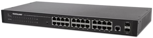 Switch Intellinet Gigabit Ethernet 560917 10/100/1000MBPS con 24 Puertos