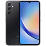 Smartphone Samsung A34 6.6" 128GB/ 6GB Octacore/ Android 13/ Camara 48MP+8MP+5MP/ 13MP/ Color Negro, SM-A346BZKEEUB