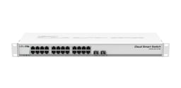 Cloud Smart Switch Mikrotik 24 PTOS Gigabit+2 PTOS SF, CSS326-24G-2S+RM