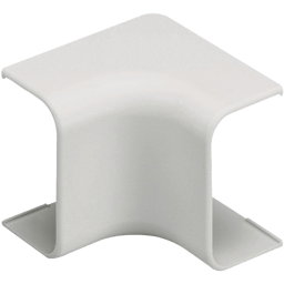 Esquinero interior PANDUIT para uso con canaleta LD10, material ABS, color blanco mate, ICF10IW-X