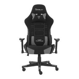 Silla Gamer Ocelot Gaming OST-BLACK MIST Base Hidraulica/ Descansa Brazos Ajustables/ Inclinacion de Hasta 155°/ Hasta 150KG/ Tela/ Color Negro y Gris