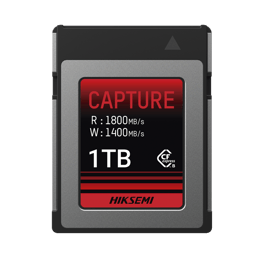 Memoria CFexpress 1TB Tipo B Hiksemi HS-CFE-E300/1T Clase 10/Especializada Para Camaras de Fotografia y Video