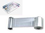 Cinta Zebra Ribbon Iseries 1.0 Mil Laminado Transparente, 625 Impresiones, 800084-918
