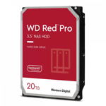 Disco Duro Interno 20TB Western Digital Red Pro NAS WD201KFGX, SATAIII/ 7200RPM/ 512MB/ 3.5"