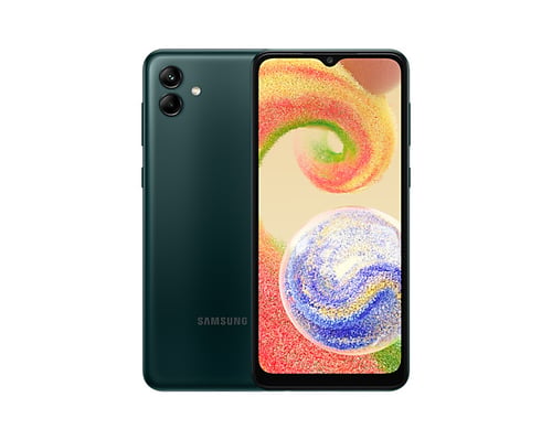Smartphone Samsung A04 6.5" 128GB/ 4GB Octacore/ Color Verde, SM-A045MZGHMXD