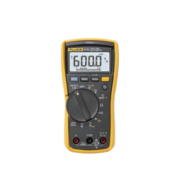 Multimetro Digital Fluke FLUKE-117 Con Detector de Voltaje Sin Contacto, Uso Con Voltaje Max de 600 V, Pantalla LED Retroiluminada
