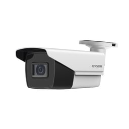 Cámara bala TurboHD EPCOM B8-TURBO-G3Z, 2 MPX, lente mot. 2.7 mm a 13.5 mm, 70 mts IR EXIR, exterior IP67, ultra baja iluminación, metal, 24 VCA, 12 VCC