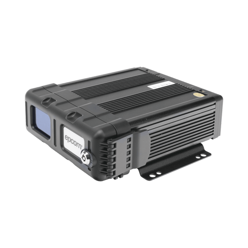DVR Movil Epcom XMR401NAHD, 4 Canales AHD/ 2MP/ H.265/ Chip IA Embebido/ 4G/ WIFI/ GPS/ Memoria SD