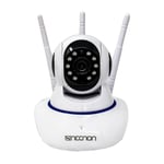 Camara IP WIFI Necnon NBCS1L122M Alambrica/ 1080P/ 2MP/ Lente Con Moviemineto/ Microfono Incorporado/ Alarma de Panico/ Color Blanco