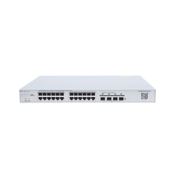 Switch Gigabit Ruijie RG-NBS3200-24GT4XS-P-V2 / 24 Puertos PoE 802.3AF / AT + 4 SFP+ / Administrable / PoE Capa 2+ Plus / Para Fibra 10GB / Gestion Gratuita Desde La Nube / 370W