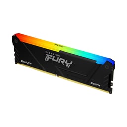 Memoria DDR4 16GB 3600MHZ Kingston Fury Beast RGB Non-ECC CL18 XMP, KF436C18BB2A/16