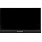 Monitor 14" Verbatim VB49590, LED/ Portatil/ Freesync/ 6MS/ Full HD/ HDMI/ Color Negro