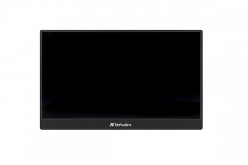 Monitor 14" Verbatim VB49590, LED/ Portatil/ Freesync/ 6MS/ Full HD/ HDMI/ Color Negro