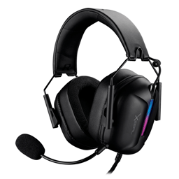 Diadema Audífonos Xzeal Alámbricos 3.5MM Micrófono Desmontable RGB Color Negro XZHSALRGB1B