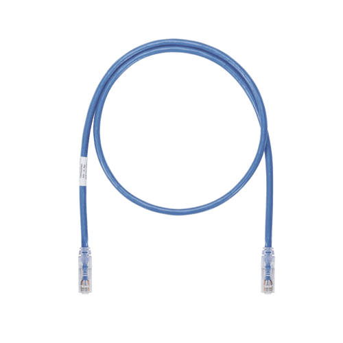 Cable de Parcheo UTP CAT6A Panduit UTP6AX10BU 24 AWG,CM, Color Azul, 10FT