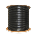 Carrete de Fibra Optica Monomodo 2KM, Linkedpro, LP-RDC-A2-1/2KM, Aerea Redonda, G.657A2 Tipo Drop, 1 Hilo, Forro de 3 MM, Span 80M