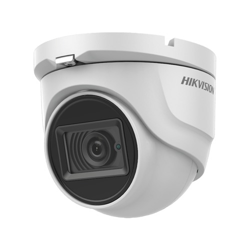 Camara Eyeball TurboHD 4K Hikvision DS-2CE76U0T-ITMF Gran Angular 102.9°/ Lente 2.8MM/ Exterior IP67/ IR Exir 30 MTS/ DWDR/ TVI-AHD-CVI-CVBS