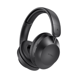 Diadema Audifono C/Microfono Inalambrico Acteck Triton Pro HP636 Over Ear, Bocinas 40 MM, Bluetooth 5.4, Conexion Aux, Cancelacion de Ruido, MIC, Almohadillas de PU, Recargables, AC-940924