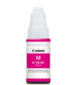 Botella de tinta Canon GI-190 magenta de 70ml, 0669C001AB