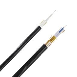 Metro de Cable de Fibra Optica de 12 Hilos Panduit Multimodo OM3 50/125 Optimizada, Interior/Exterior, Loose Tube 250UM, No Conductiva, OFNR, FOCRX12Y