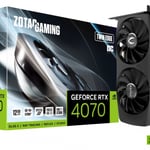Tarjeta de Video Zotac Gaming Geforce RTX 4070 Twin Edge OC 12GB GDDR6X, ZT-D40700H-10M