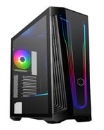 Gabinete Cooler Master Masterbox 540/Mid-Tower / Micro ATX / C/Ventana / ARGB / USB 3.2 / Sin Fuente / 1 Ventilador RGB Instalado / Negro, MB540-KGNN-S00
