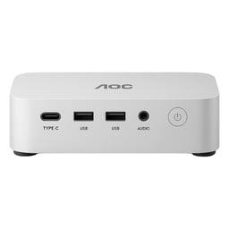 Mini PC AOC A3AR5 AMD Ryzen 5 7430U/16GB DDR4 RAM/512GB SSD/6xUSB 3.0/2.5G Ethernet/Win 11