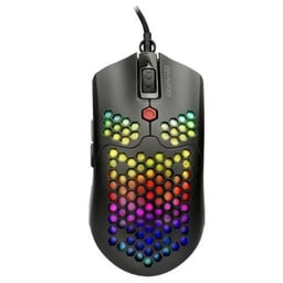 Mouse Gamer Nextep Dragon XT NE-480U Ultra Ligero, 6400DPI, RGB, USB