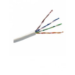 Bobina De Cable UTP CAT6 Saxxon OUTP6COP305BC 305 Metros / Color Blanco / Uso Interior / 100% Cobre