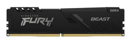 Memoria DDR4 8GB 3600MHZ Kingston Fury Beast NON-ECC, CL17, XMP, KF436C17BB/8