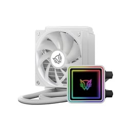 Enfriamiento Liquido Balam Rush Cryo Prism 120 Ice / Para Intel Y AMD / RGB / 1X120MM / 1800RPM / Blanco / BR-944038