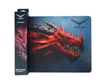 Mousepad Gamer Naceb Dragox NA-0945 31.6X24CM/ Antiderrape/ Multicolor