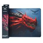 Mousepad Gamer Naceb Dragox NA-0945 31.6X24CM/ Antiderrape/ Multicolor