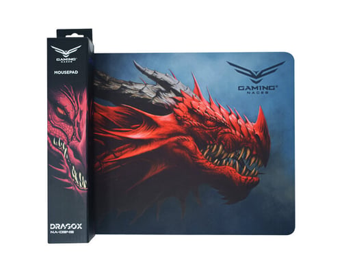 Mousepad Gamer Naceb Dragox NA-0945 31.6X24CM/ Antiderrape/ Multicolor