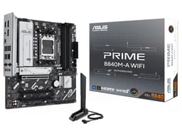 Tarjeta Madre Asus Prime B840M-A WIFI Socket AM5/4XDDR5/HDMI/DP/WIFI6E/Micro-ATX