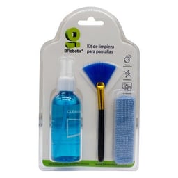 Kit Limpieza Para Pantallas BROBOTIX Spray Limpiador / Brocha / Pañuelo / 6006719