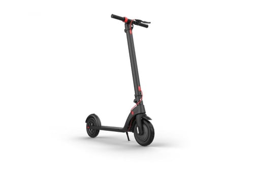 Scooter Electrico Kinetic Acteck AC-934350 Maximo 25KM/H, Negro, Soporta Hasta 100 KG