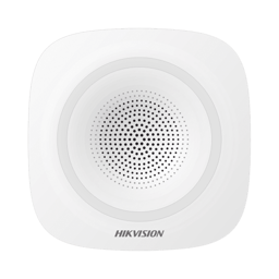 Sirena Inalambrica Hikvision DS-PSG-WI-433/Interior/110DB/Blanco
