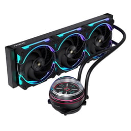 Enfriamiento Liquido Alseyes W360-L-B Para CPU / Intel Y AMD / 3x120MM / 2400RPM / ARGB / Negro / AS.02.09.0017