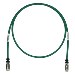 Cable de Red S/FTP CAT6A Blindado Panduit STP6X10GR Color Verde/de 3 Metros/CM/LS0H
