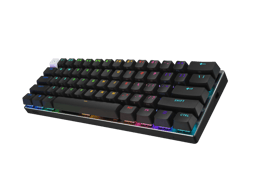 Teclado Inalambrico Logitech Pro X 60 Tactil, Compacto Para PC, RGB Lightsync, Ingles, Color Negro, 920-011902
