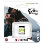 Memoria SDXC 256GB Kingston SDS2/ 256GB Canvas Select Plus Clase 10 UHS-I