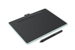 Tableta Digitalizadora Wacom Intuos 21.6X13.5CM Alambrico/ Inalambrico, USB/ Bluetooth, Negro/ Verde, CTL6100WLE0