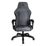 Silla gamer Balam Rush BR-938242 Power Neat color gris, 120 kg, ergonómica, ajustable 155°.