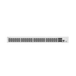 Switch Gigabit Huawei S310-48T4X 48 Puertos/Administrable/4 Puertos 10GE SFP+ Uplink/ERPS/Rutas Estaticas/Administración Nube Gratis/Color Blanco