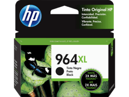 Cartucho de tinta HP 964XL negro hasta 2000 paginas, 3JA57AL