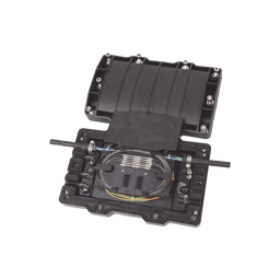 Caja de Distribucion de Fibra Optica Horizontal Fiberhome Hasta 48 Empalmes, Exterior IP68, FITOSC320-H8